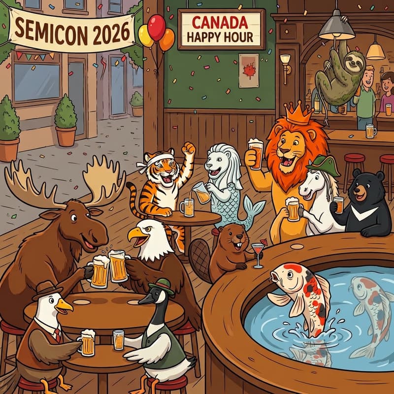 Cover Image for Canadian Happy Hour @ SemiCON 2026