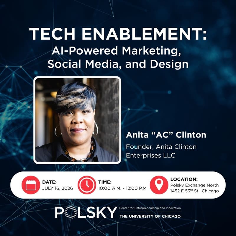 Cover Image for Tech Enablement Workshop Series: AI-Powered Marketing, Social Media, and Design