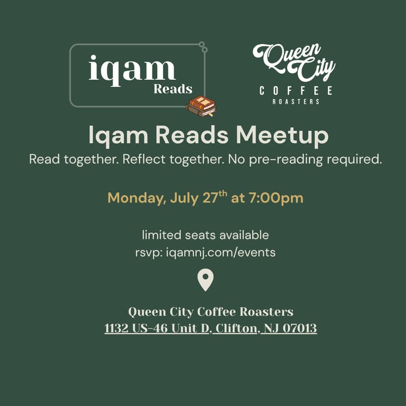 Cover Image for Iqam Reads 7/27