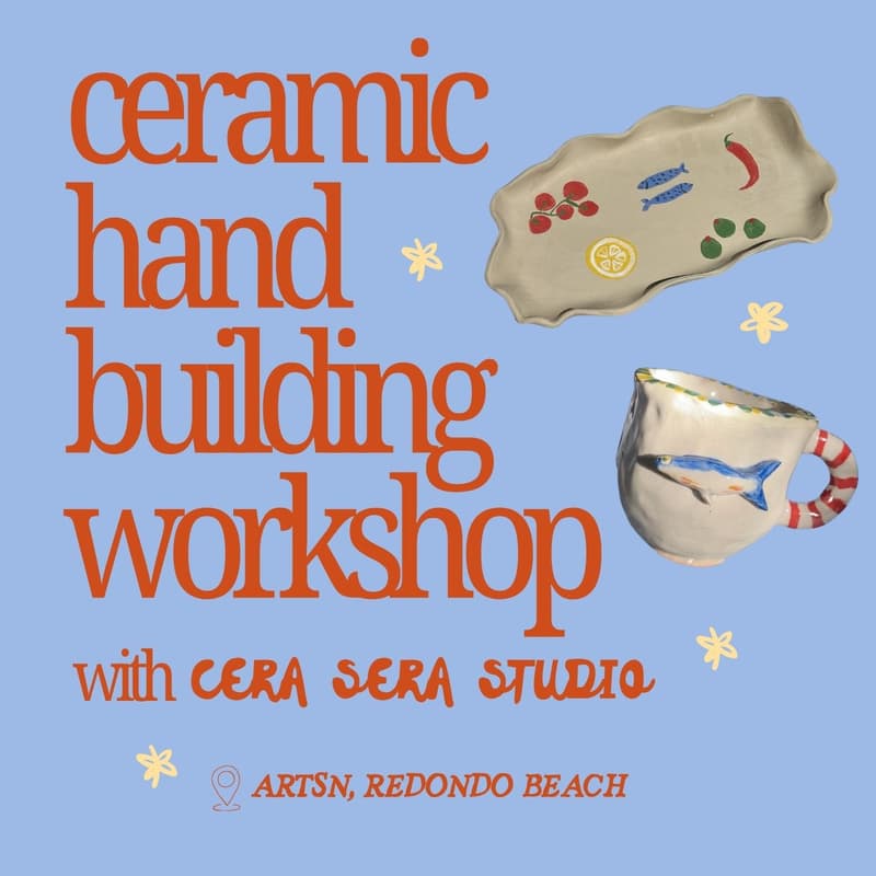Cover Image for Ceramic Handbuilding Workshop with Cera Sera Studio