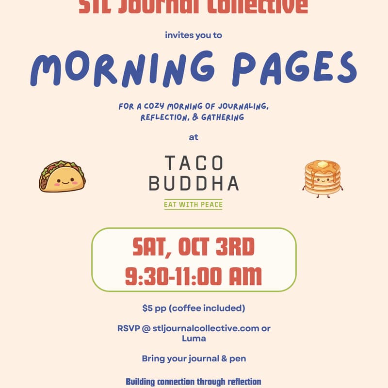Cover Image for STL Journal Collective x Taco Buddha Morning Pages