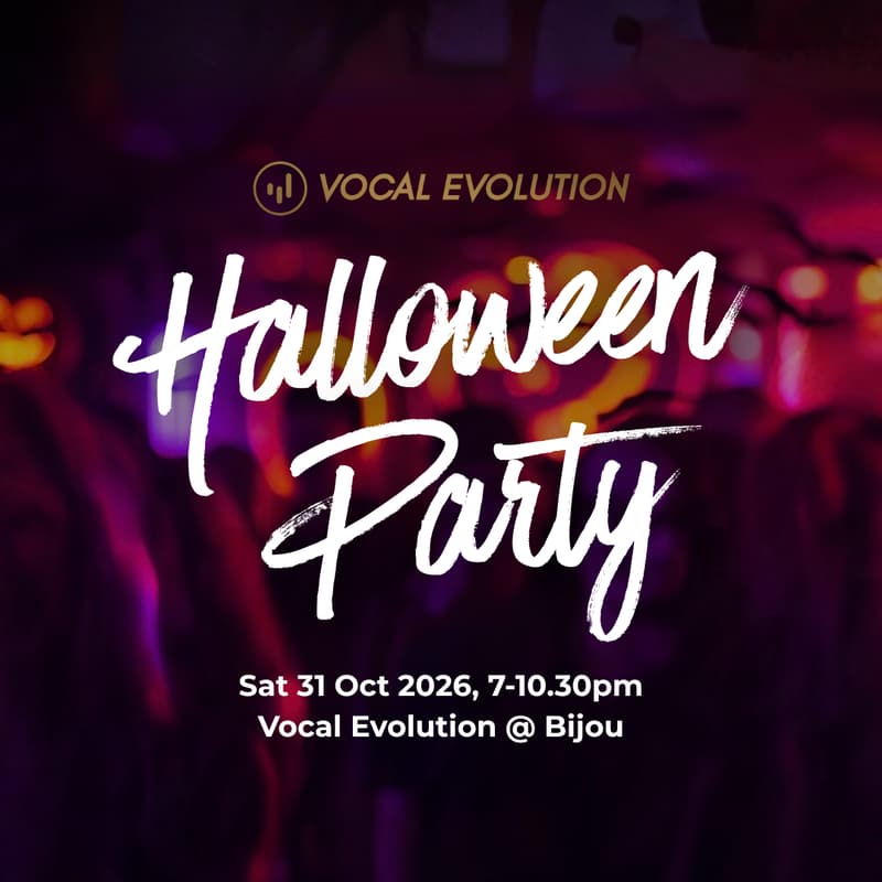 Cover Image for Halloween Party @ Vocal Evolution