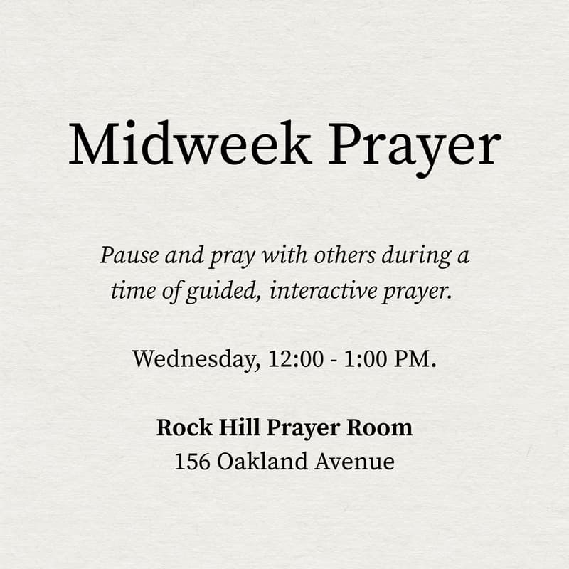 Cover Image for Midweek Prayer