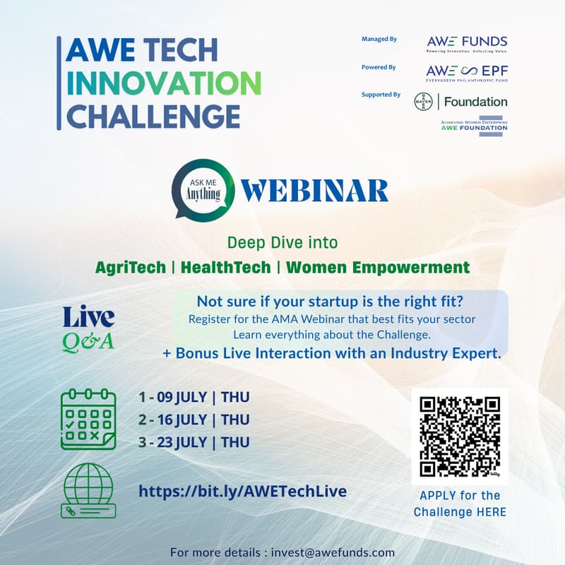 AWE Tech Innovation Challenge Information Session | #1 of 3 sessions ...