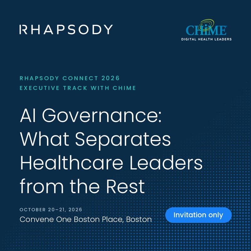Cover Image for Rhapsody Connect Executive Track with CHIME