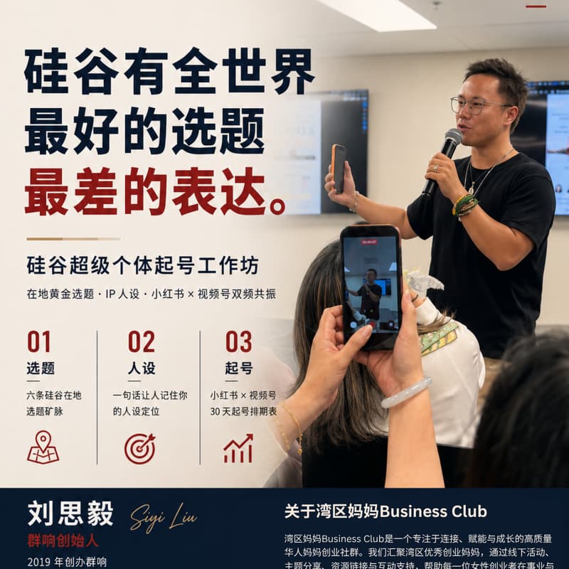 Cover Image for 硅谷超级个体起号工作坊