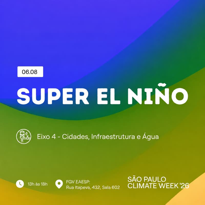 Cover Image for Super El Niño: Do Alerta Climático à Ação Urbana
