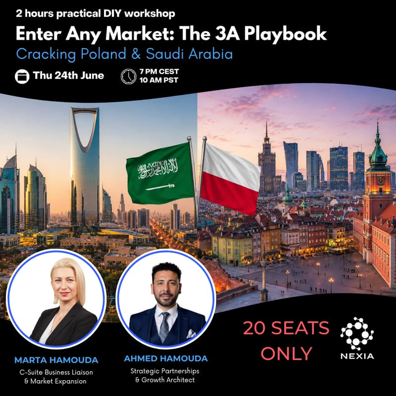 Cover Image for Enter Any Market: The 3A Playbook, Turn Summer Into Your Unfair Advantage