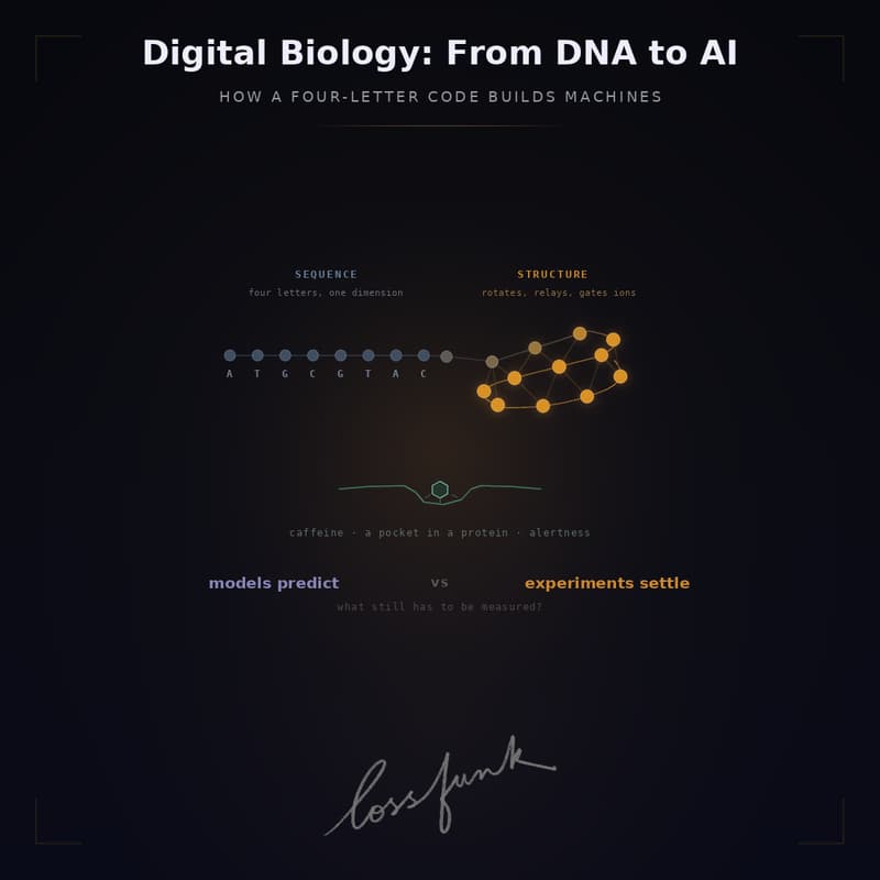 Cover Image for Digital Biology: From DNA to AI