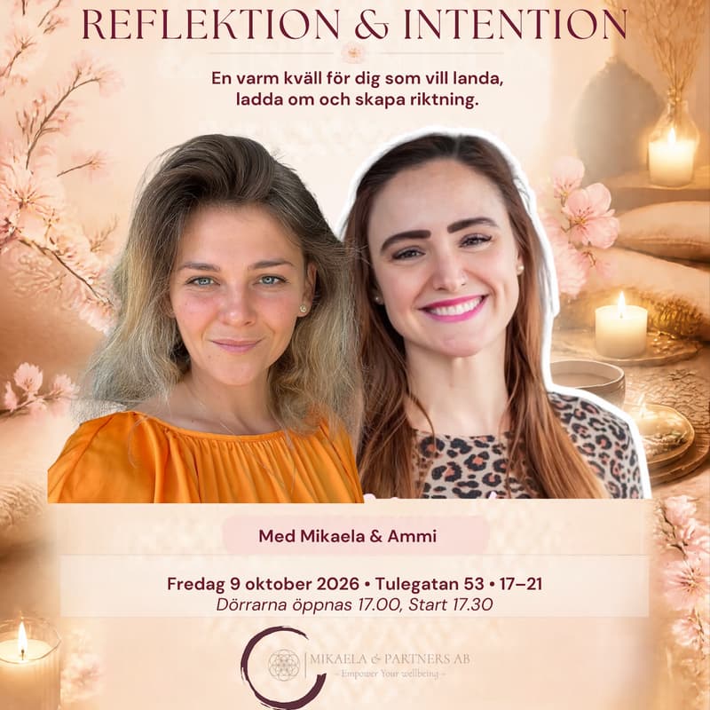 Cover Image for REFLEKTION & INTENTION - Boosta resten av 2026