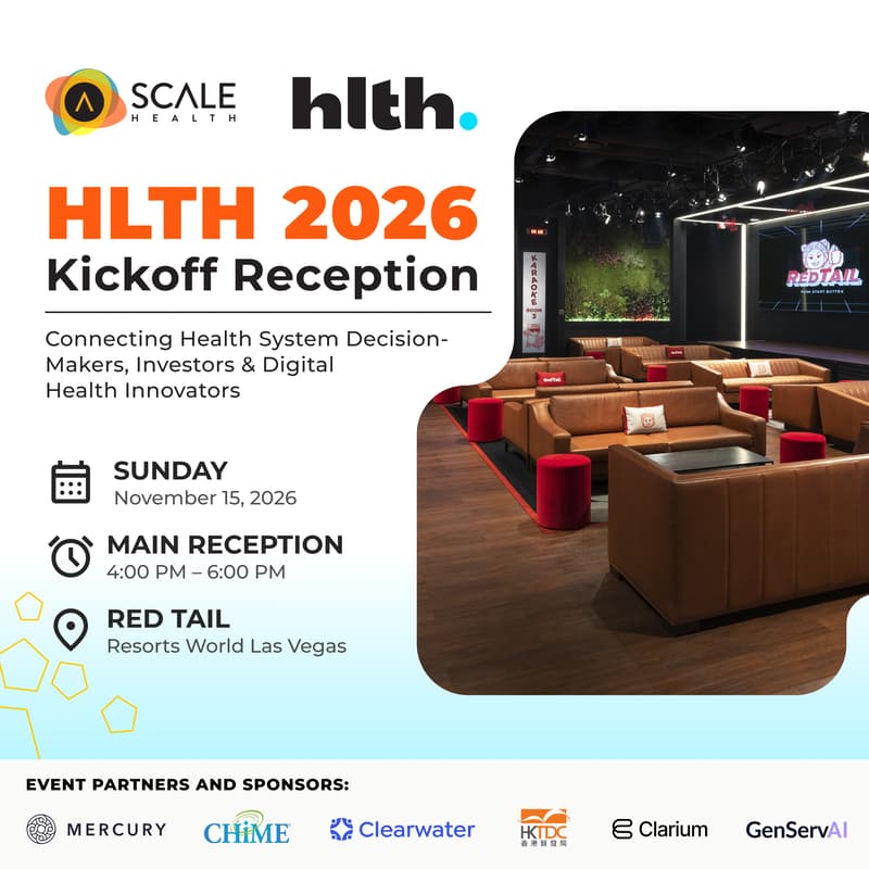 Cover Image for ScaleHealth, powered by CHIME | HLTH Kickoff