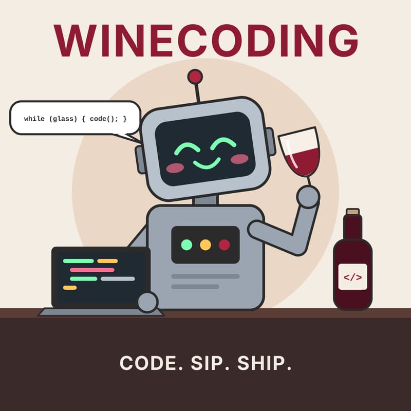 Cover Image for Winecoding hosted by AI X