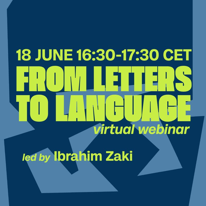 Cover Image for From Letter to Language