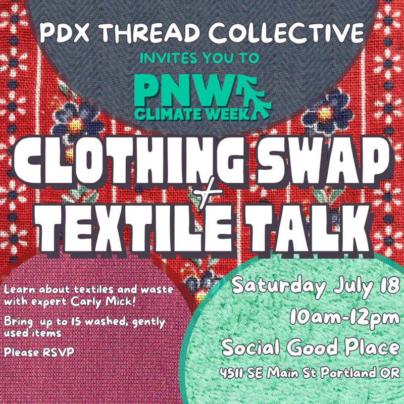 Cover Image for PDX Thread Collective Clothing Swap & Textile Talk