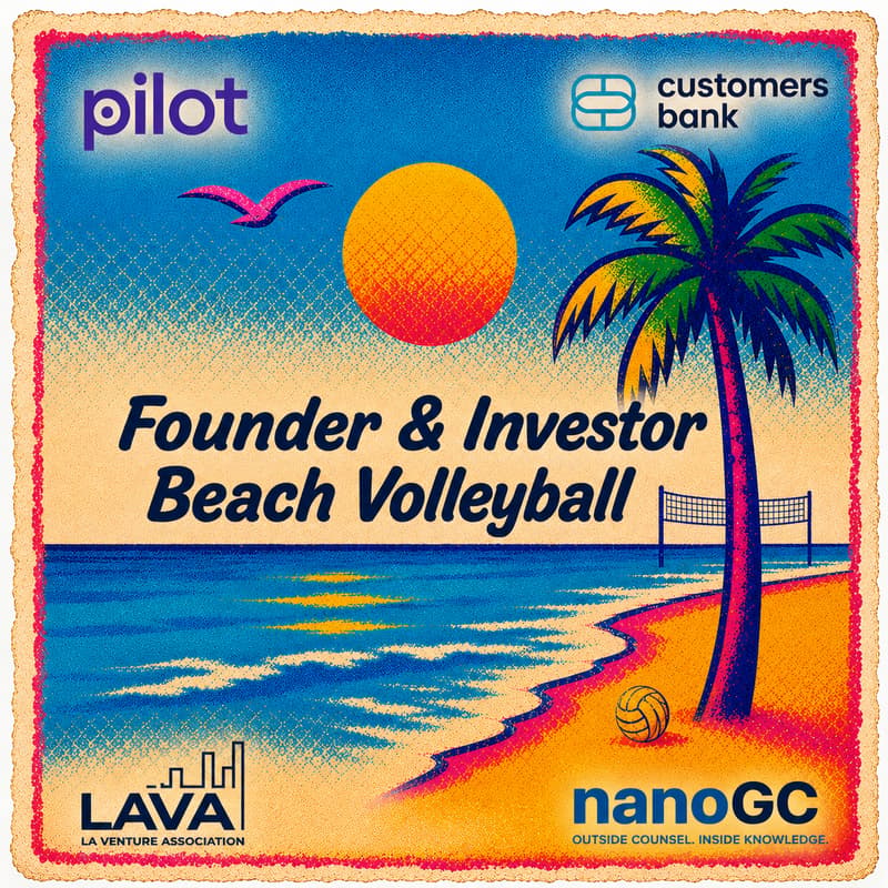 Cover Image for Serve, Spike & Network β Beach Volleyball for Founders & Investors π