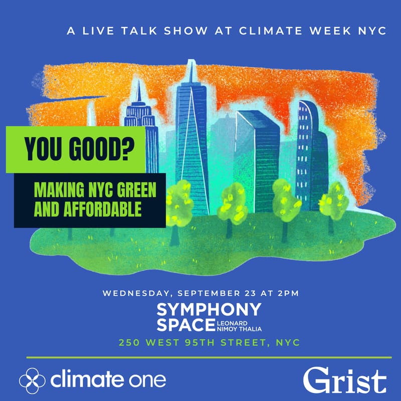 Cover Image for NOTIFY ME WHEN TICKETS ARE AVAILABLE: You Good? Making NYC Green And Affordable