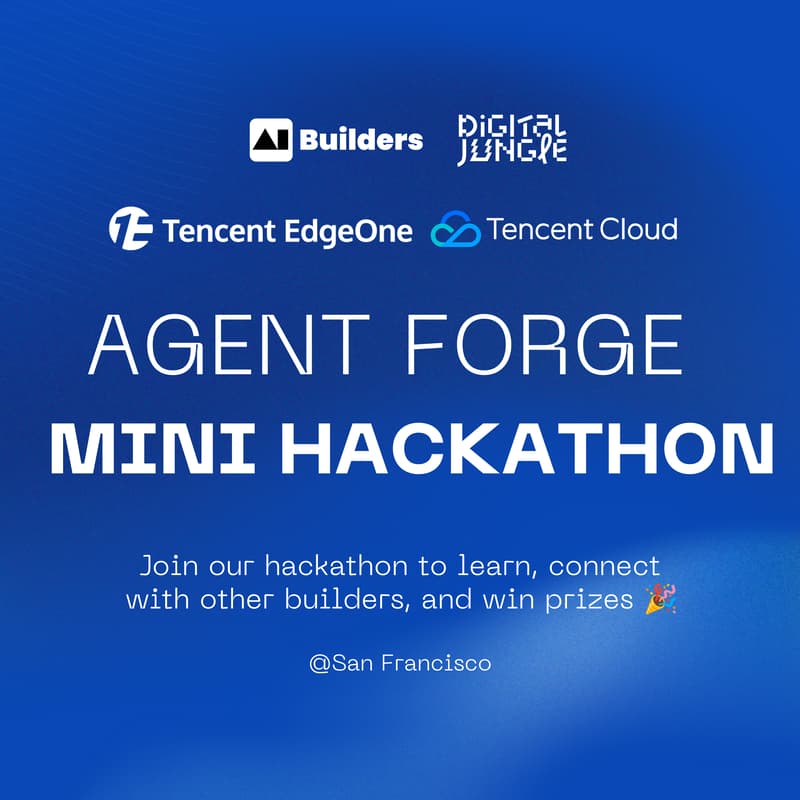 Cover Image for Agent Forge Mini Hackathon: One-click Agent Deploy