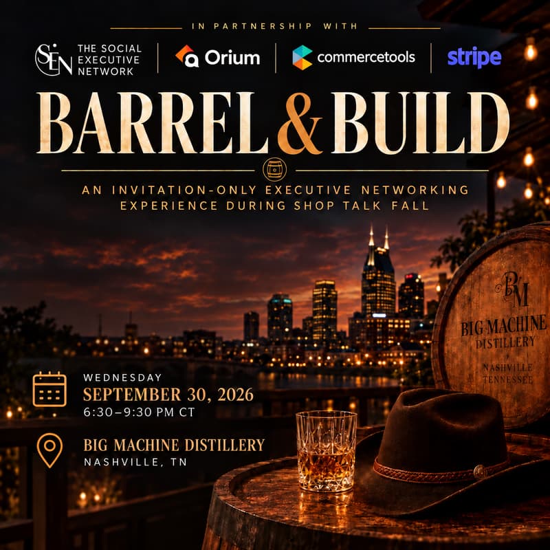 Cover Image for Barrel & Build: Shoptalk Fall After Hours Nashville