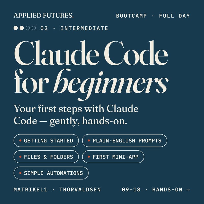 Cover Image for Bootcamp | Claude Code for Beginners
