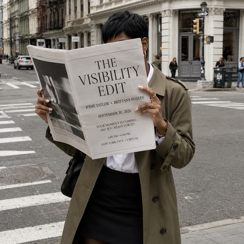 Cover Image for The Visibility Edit with Jodie Taylor and Brittany Hayles