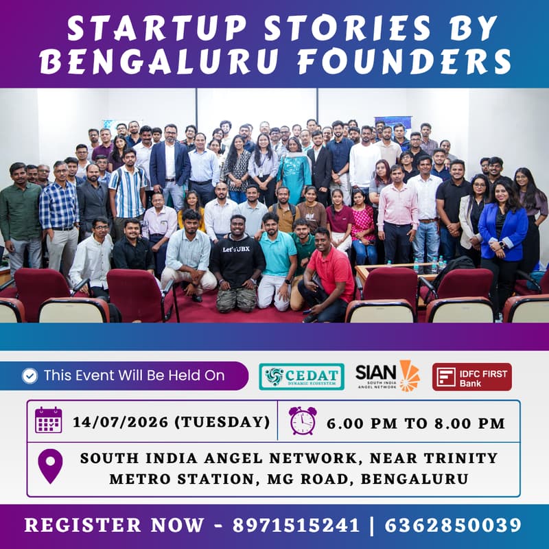 Cover Image for Startup Stories by Bengaluru Founders
