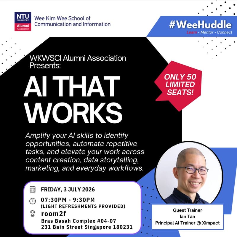 Cover Image for AI THAT WORKS by WKWSCI Alumni Association