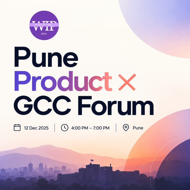 Cover Image for Pune Product × GCC Forum