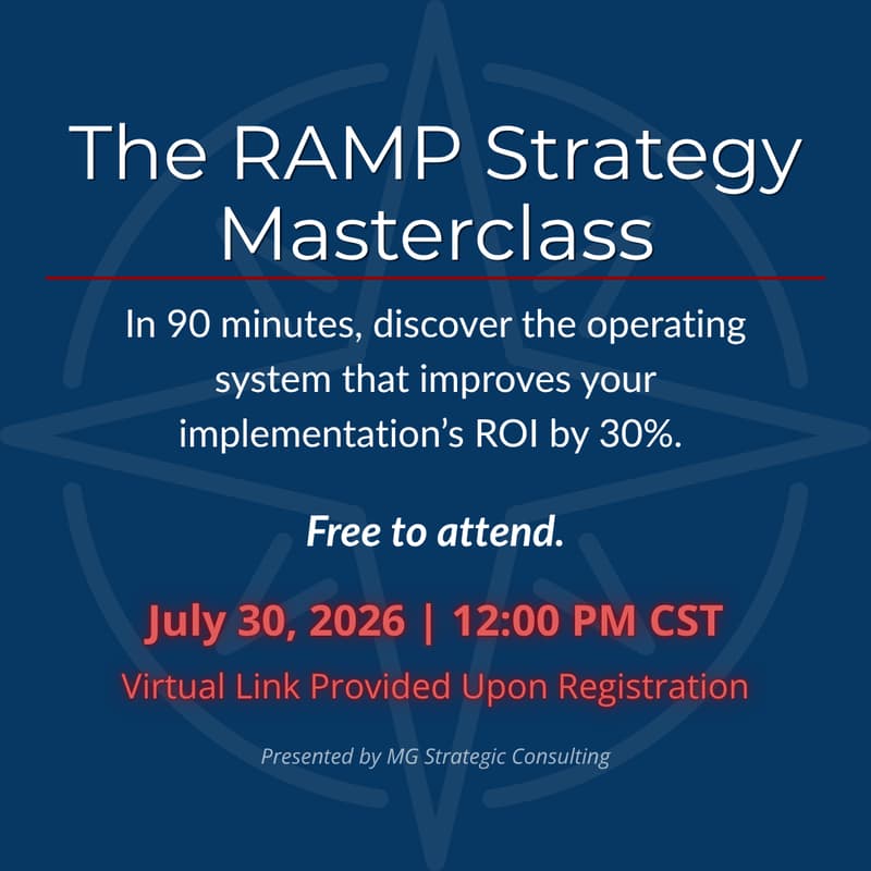Cover Image for The RAMP Strategy Masterclass