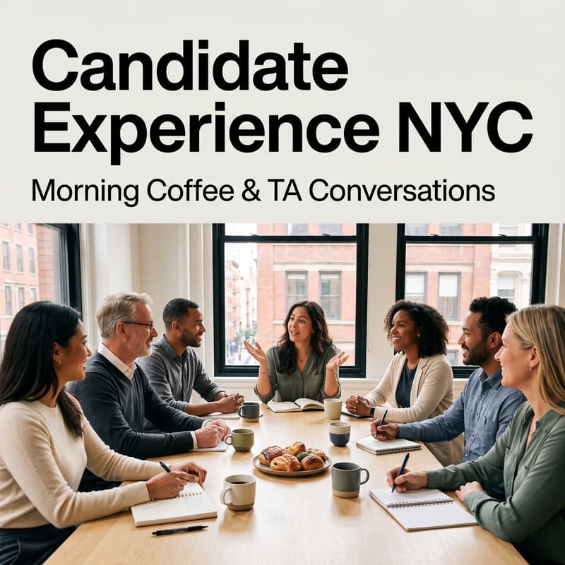 Cover Image for NYC Talent Acquisition Meetup — Candidate Experience in the AI Era