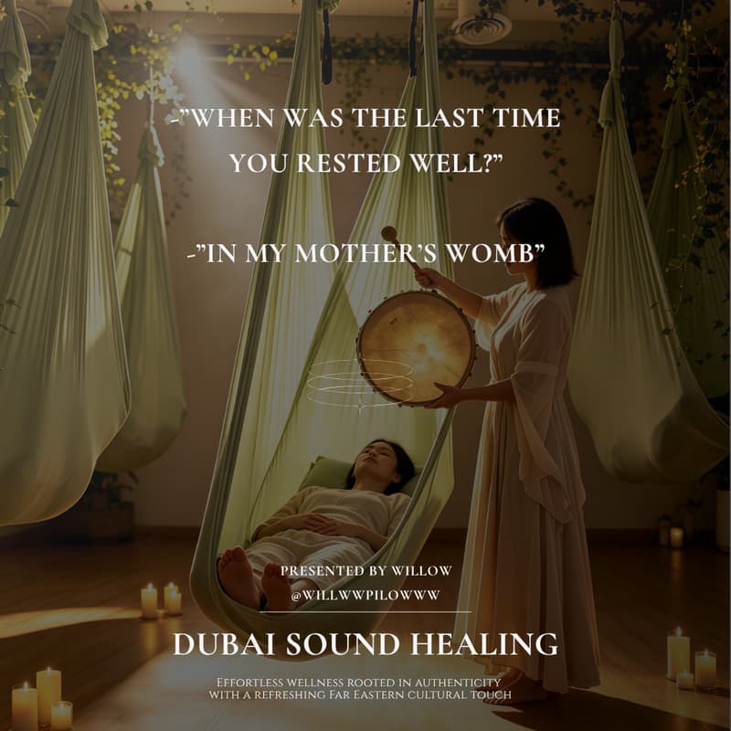 Cover Image for Swing Cocoon Sound Healing -A Next Level Wellness Experience