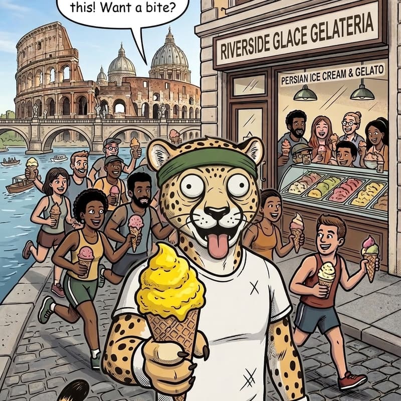 Cover Image for DoDo Run & Persian Gelato 010