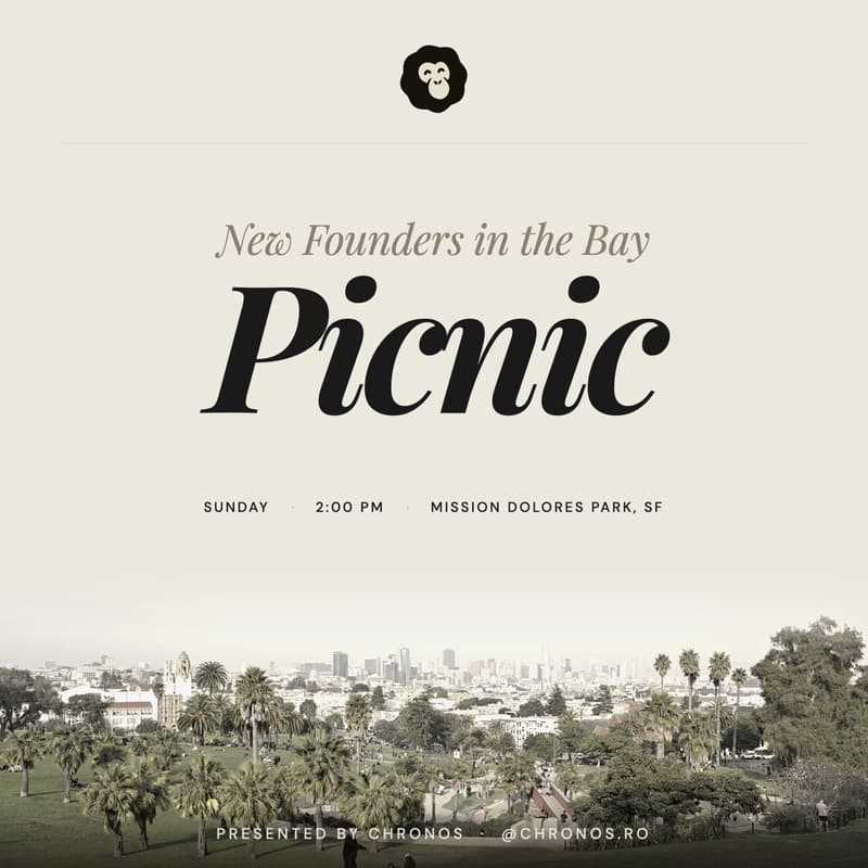 Cover Image for New Founders In The Bay Picnic | Chronos