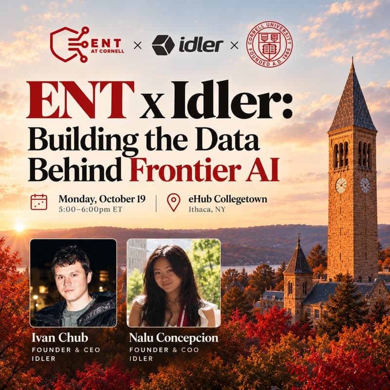 Cover Image for ENT x idler: Building the Data Behind Frontier AI