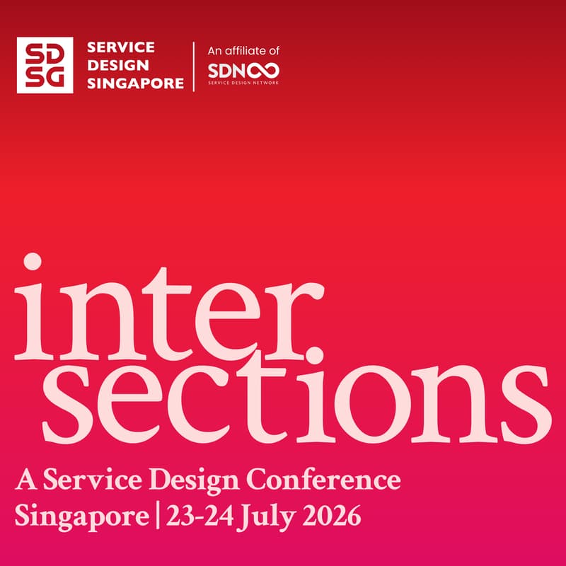 Cover Image for 'Intersections' - Service Design Conference, Singapore