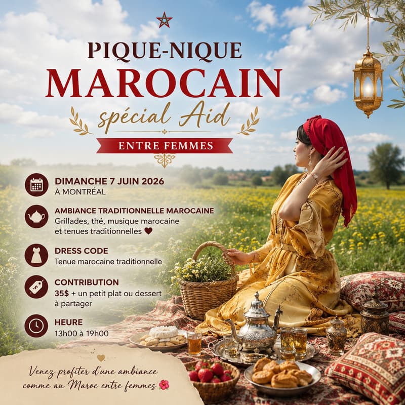 Cover Image for Pique-nique Marocain 🐏