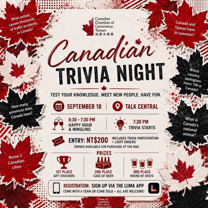 Cover Image for Canadian Trivia Night By CanCham