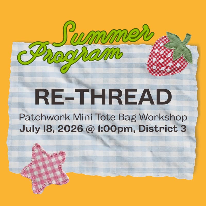 Cover Image for Re-Thread: Patchwork Mini Tote Bag Workshop