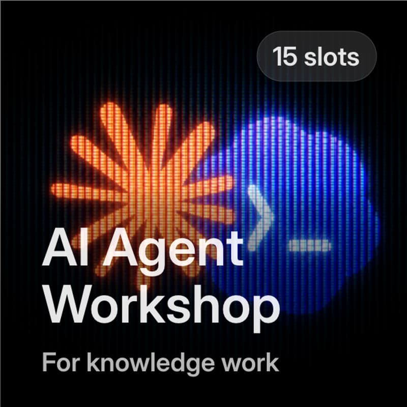 Cover Image for Waitlist: Get Better Results from AI Agents in One Day (For Non-Technical Professionals)