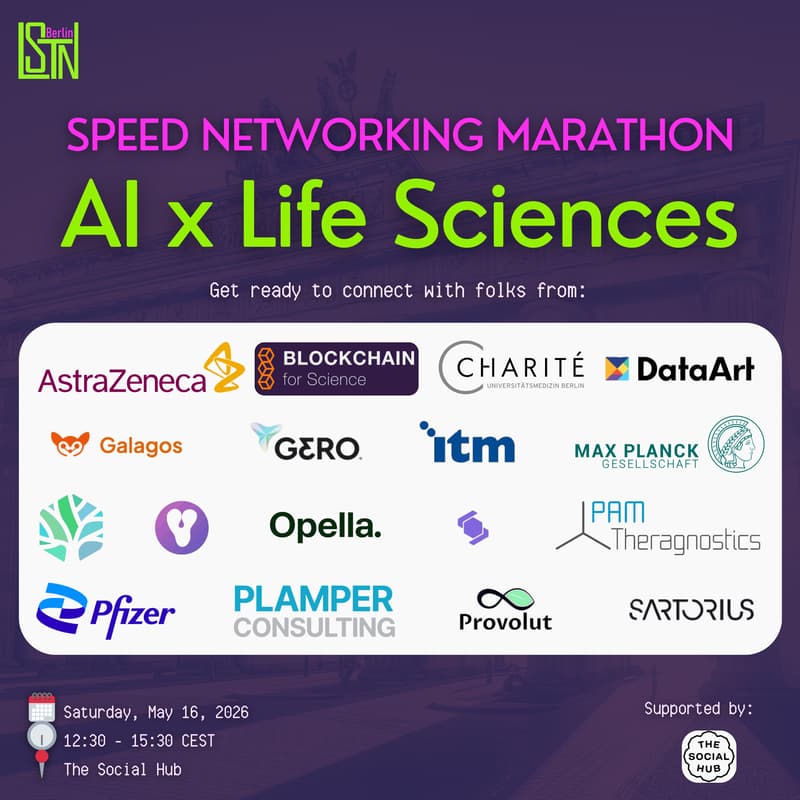 Cover Image for Speed Networking Marathon: AI x Life Sciences