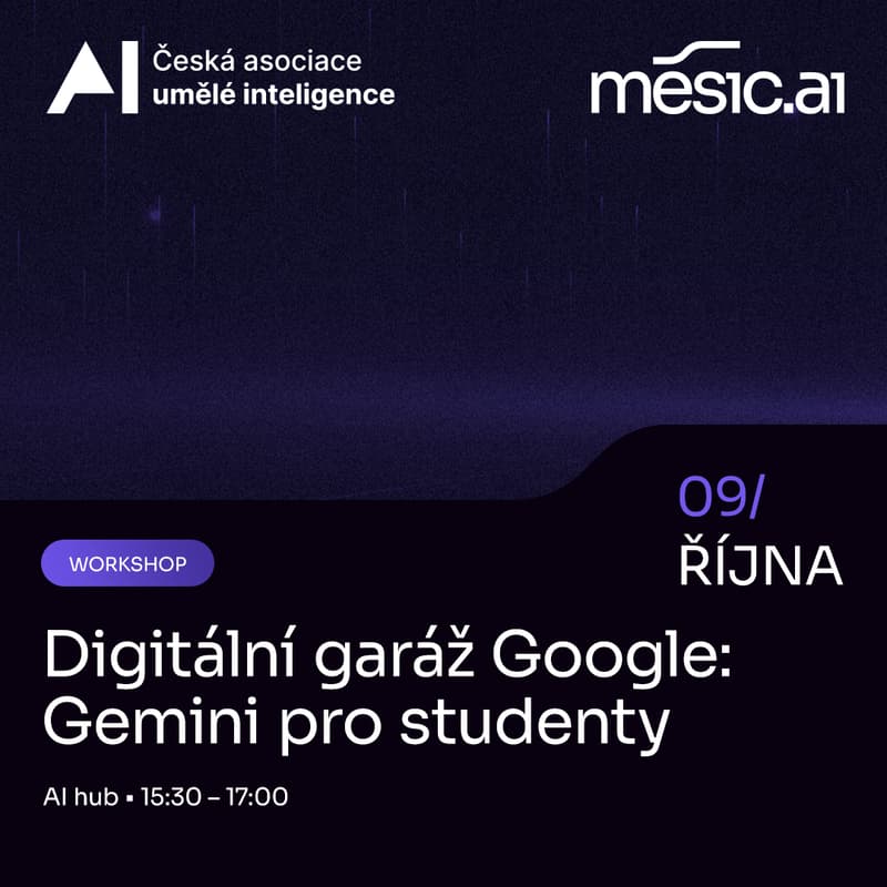 Cover Image for Digitální garáž Google: Gemini pro studenty