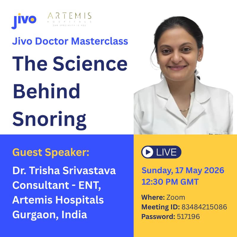 Cover Image for Jivo Masterclass | The Science Behind Snoring