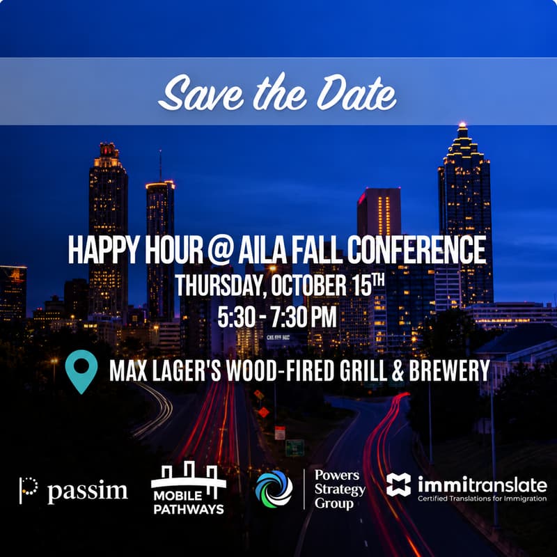 Cover Image for Happy Hour @ AILA Fall Conference