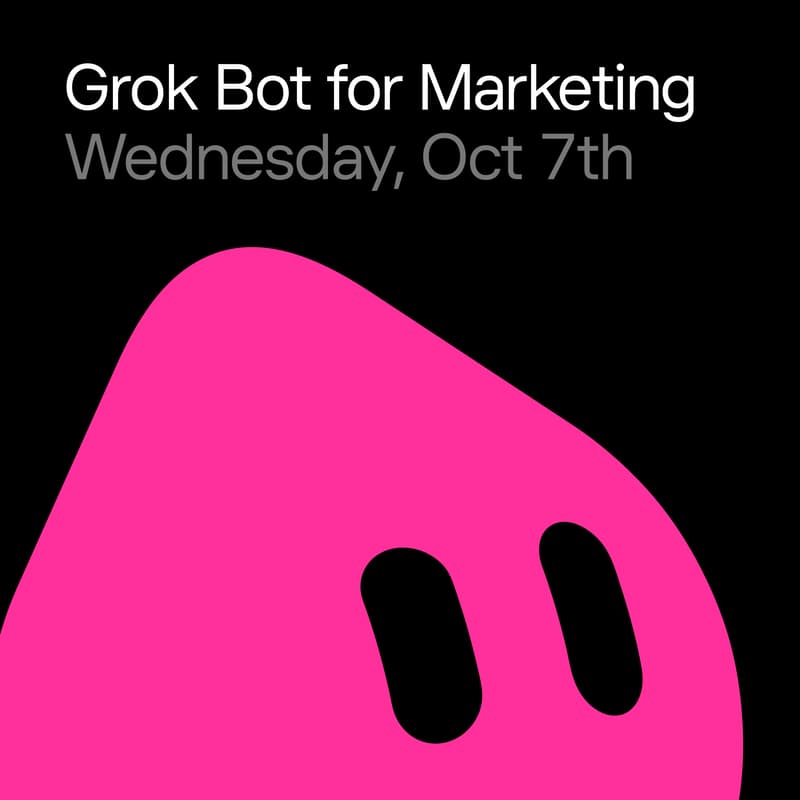 Cover Image for Grok Bot for Marketing: Go from idea to launch with a team of Bots