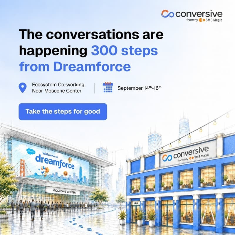 Cover Image for Conversive Experience Zone at Dreamforce 2026