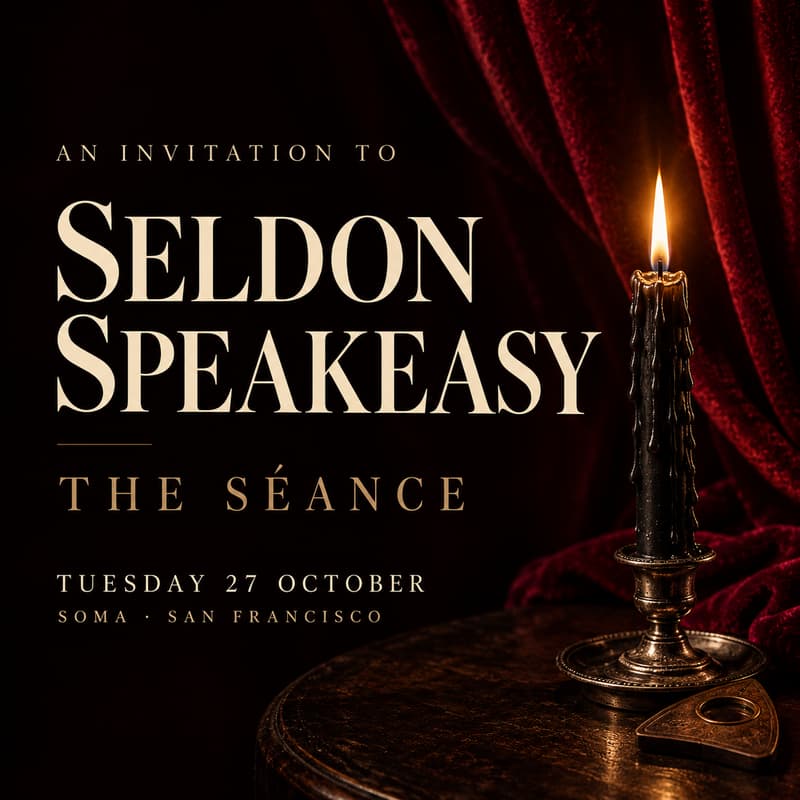 Cover Image for An Invitation to the Seldon Speakeasy: A Séance
