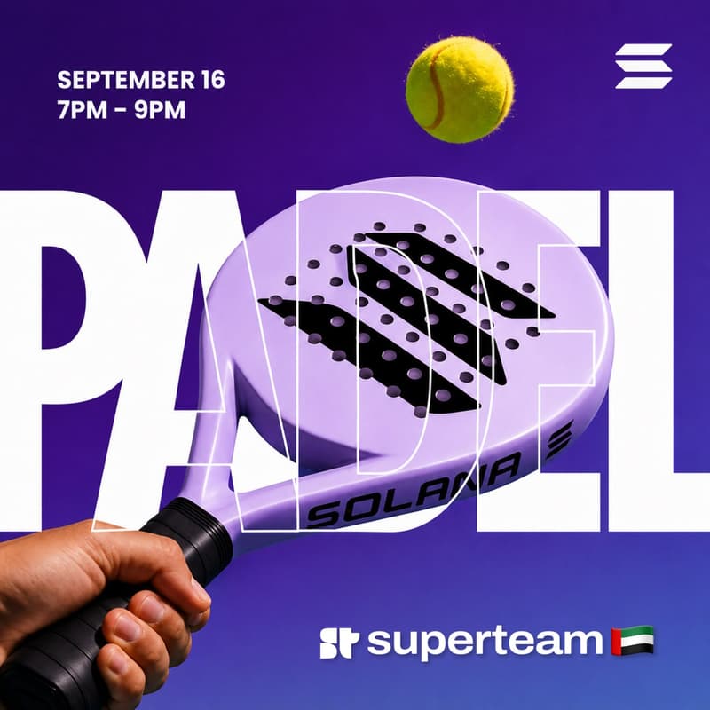 Cover Image for Solana Padel Game