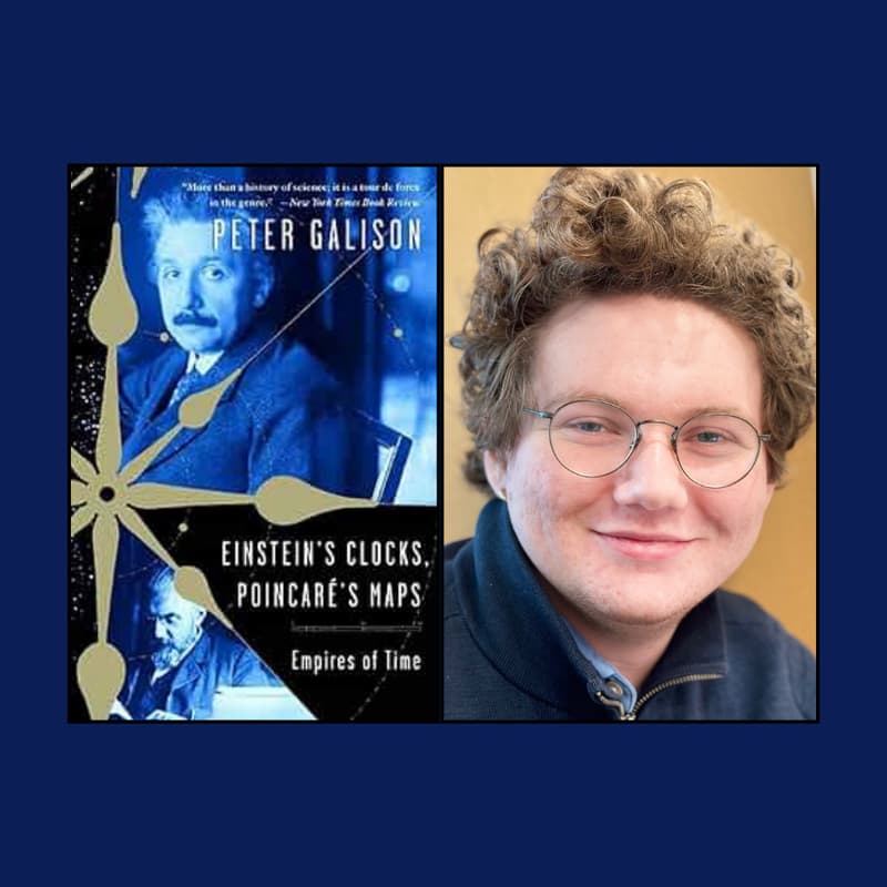 Cover Image for Einstein's Clocks, Poincaré's Maps: Empires of Time with Aiden Sagerman