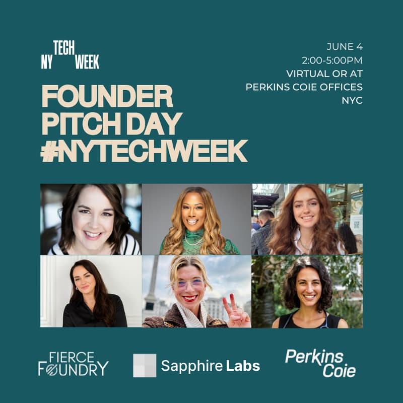 Cover Image for NY Techweek: Female Founder Pitch Day