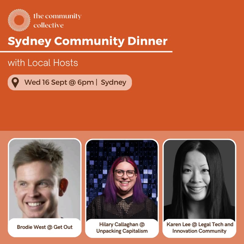 Cover Image for 🏵 Sydney Community Dinner