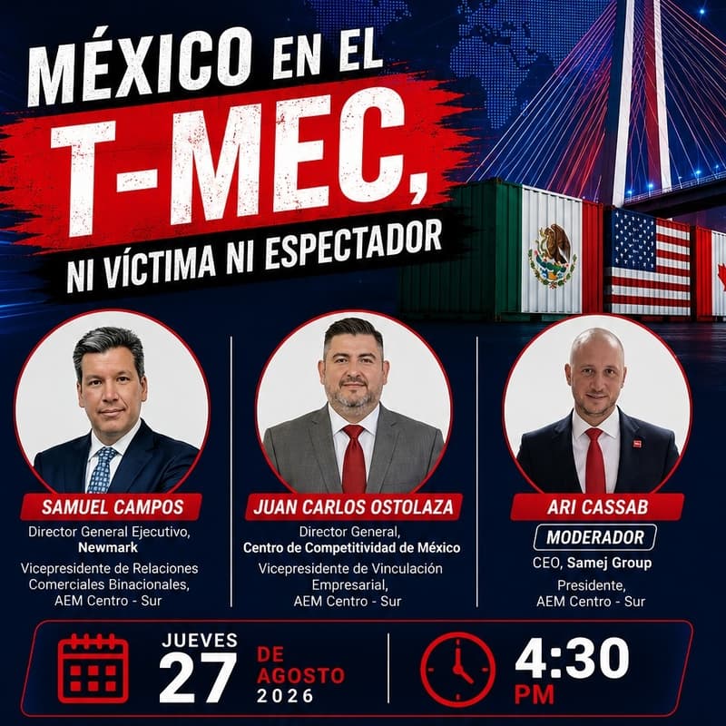 Cover Image for México en el T-MEC, ni víctima, ni espectador
